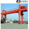 U Type Double Girder Electric Container Gantry Crane with Trolley Widely Applied in Wharf, Harbor